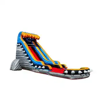 Walmart JumpOrange Rocker Commercial Grade Water Slide Inflatable for Kids and Adults (with Blower and Pool) offer