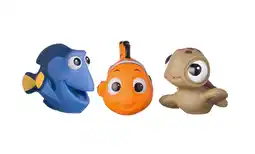 Walmart Disney Pixar Finding Nemo Bath Toys, Nemo, Dory & Squirt Bath Squirter Toys, 3 Pack offer