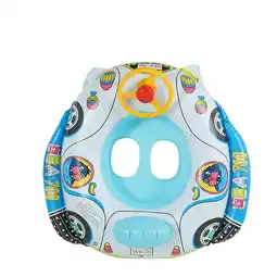Walmart Musos Baby Inflatable Swim Ring with Steering Wheel Pool Float offer