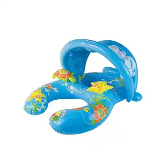 Walmart Pool Master 40 Inflatable Mommy and Me Baby 2-Person Rider Swimming Pool Float with Adjustable offer
