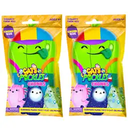 Walmart Cats vs Pickles -Chonks - Mystery Bag - Gold Wave - 1pk - 6 Bean Filled Plush offer