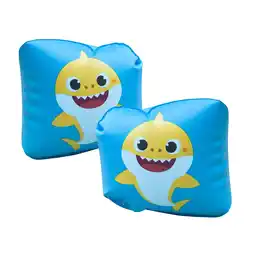 Walmart Pinkfong Baby Shark Inflatable Arm Ring Floats for Swimming, Summer Pool Floaties, Kids Ages 2+ offer