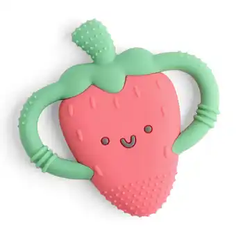 Walmart Itzy Ritzy Chew Crew Strawberry Teether offer