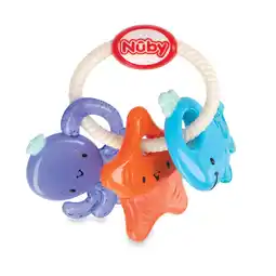 Walmart Nuby IcyBite Sea Teether Ring for Babies, Multicolor Sea Creatures offer