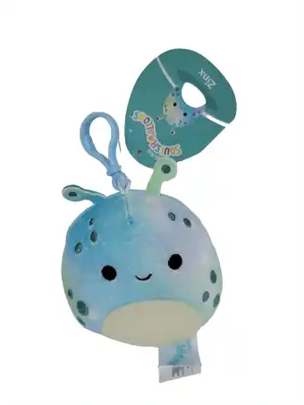 Walmart Squishmallows Official Kellytoys Plush 3.5 Inch Zinx the Alien ClipOn Stuffed Toy Plush offer