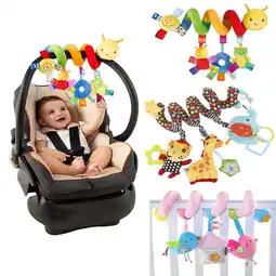 Walmart Pixnor Baby Crib Cot Pram Hanging Rattles Spiral Stroller & Car Seat Toy with Ringing Bell offer
