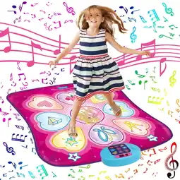 Walmart SUNLIN Dance Mat - Dance Mixer Rhythm Step Play Ma offer