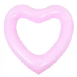 Walmart Love Swimming Ring Heart Shape Pool Toy Pink Baby Stuff Inflatable Pools for Adults Pvc offer
