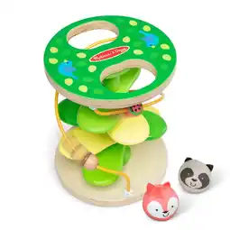 Walmart Melissa & Doug Rollables Treehouse Twirl Infant and Toddler Toy (3 Pieces) - FSC Certified offer