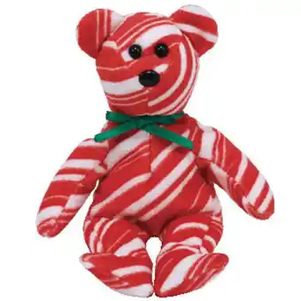 Walmart TY Jingle Beanie Baby - PEPPERMINT the Bear (Walgreens Exclusive) offer