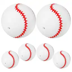 Walmart 6 Pcs Inflatable Baseball Baseball Birthday Party Soft Balls for Kids Child Baby offer