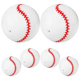 Walmart 6 Pcs Inflatable Baseball Baseball Birthday Party Soft Balls for Kids Child Baby offer