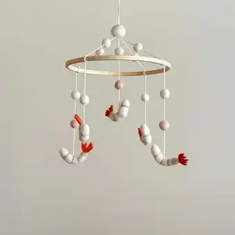 Walmart Felt Baby Mobile - Shrimp offer