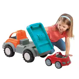 Walmart American Plastic Toys Gigantic Car Hauler Vehicle for Indoor & Outdoor Play, Ages 2+ offer