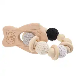 Walmart Raindrops Beech Baby Toy Rattle Teether Ring Sensory Chewing Fine Motor Skills Toy offer