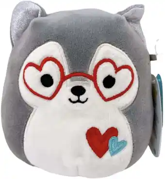 Walmart Squishmallows Ryan the Husky with Glasses 5 Valentine's Squad Plush Stuffed Animal offer
