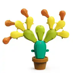Walmart Stacking Rainbow Cactus Toy Building Set Balance Game Educational Fun Gift for Child Age 3+ offer