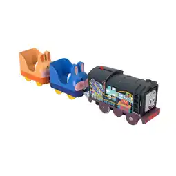 Walmart Thomas & Friends Carnival Diesel Motorized Toy Train with Roller Coaster Cars offer