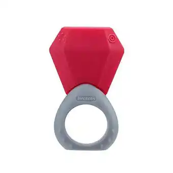 Walmart Innobaby TEETHIN' Smart Birthstone Ring TEETHER - January (Garnet) offer