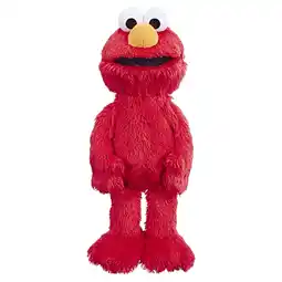 Walmart Sesame Street Love to Hug Elmo: Talking, Singing, Hugging, 14-Inch Figure offer