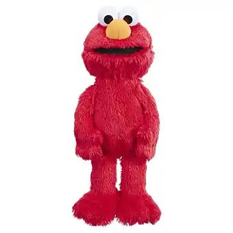 Walmart Sesame Street Love to Hug Elmo: Talking, Singing, Hugging, 14-Inch Figure offer