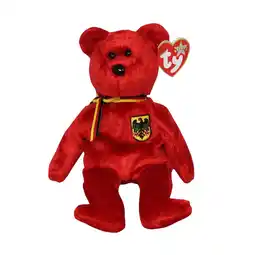 Walmart Ty Beanie Baby: Graf Von Rot the Bear | Stuffed Animal | MWMT's offer