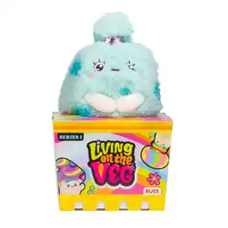 Walmart Living on the Veg 6-inch Plush - Luella Blue and White Mushroom Collectible Stuffed Toy offer