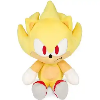 Walmart Sonic the Hedgehog Phunny Super Sonic Plush offer