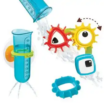 Walmart Yookidoo Baby Bath Toy - Spin 'N' Sort Water Gear - Attaches to Any Size Tub offer