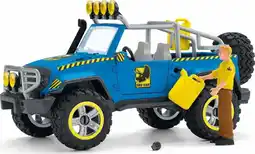 Walmart Schleich - Off-road vehicle with dino outpost offer