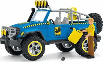 Walmart Schleich - Off-road vehicle with dino outpost offer