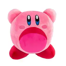 Walmart Kirby Plush Toys Under $5 Hooray Inhaling Kirby Mega Plush Toy, 15 inch offer