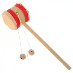 Walmart OUNONA Manual Toys Chinese Style Bamboo Rattle Baby Child offer