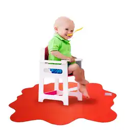Walmart Floortex Red Multi-Purpose Mat for Hard Floors - 40 x 40 offer