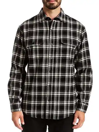 Walmart RFT by Rainforest Men's Heavyweight Brushed Long Sleeve Flannel Shirt offer