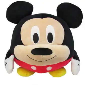 Walmart Disney Mickey Mouse Round Cuddle Pal Stuffed Animal Plush Toy, 10 Inches offer