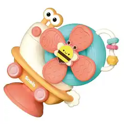 Walmart OUNONA Infant Suction Cup Windmill Toy Toddler High Chair Toy Educational Sensory Toy offer