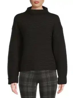 Walmart Time and Tru Women's Horizontal Shaker Knit Sweater offer