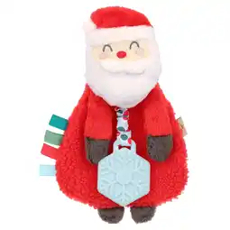 Walmart Itzy Ritzy Holiday Lovey Plush + Teether Toy - Santa offer