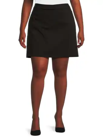 Walmart JMS Just My Size by Hanes Women’s Plus Millennium Skort, Sizes 1X-4X offer