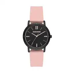 Walmart Skechers Bellflower Women's Blush & Black Analog Watch (SR6225W) offer