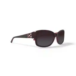 Walmart Solvari Women's Rx'Able Fashion Sunglasses, Vienna, Burgandy 58-16-135 offer