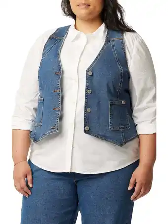 Walmart Levi Strauss Signature Women's and Women's Plus '95 Vest, XS-4X offer