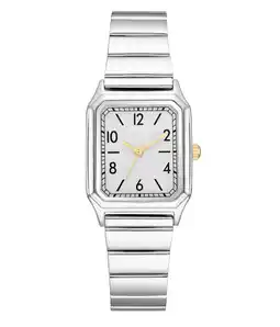 Walmart Time and Tru Silver Tone Analog Ladies Watch offer