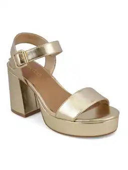 Walmart MIA TOO Women's Beebee Platform Block Heel Sandal offer