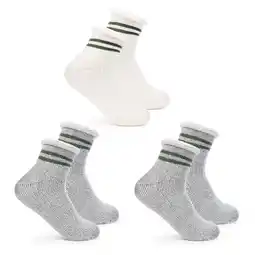 Walmart Fruit of the Loom Relaxing Comfort Quarter Crew Socks for Women, Oatmeal, Sizes 4-10 (3-Pack) offer