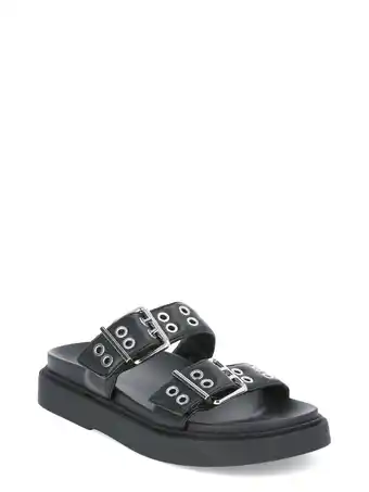 Walmart No Boundaries Women's Buckle Slide Sandals offer