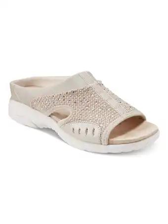 Walmart Easy Spirit Women's Traciee Glitz Slip On Sandals, Sizes 6-10, Wide Width Available offer
