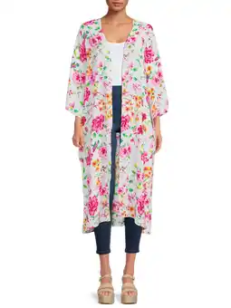Walmart The Pioneer Woman 3/4-Sleeve Duster, Women's offer