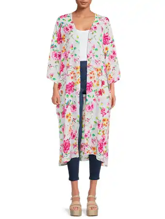 Walmart The Pioneer Woman 3/4-Sleeve Duster, Women's offer